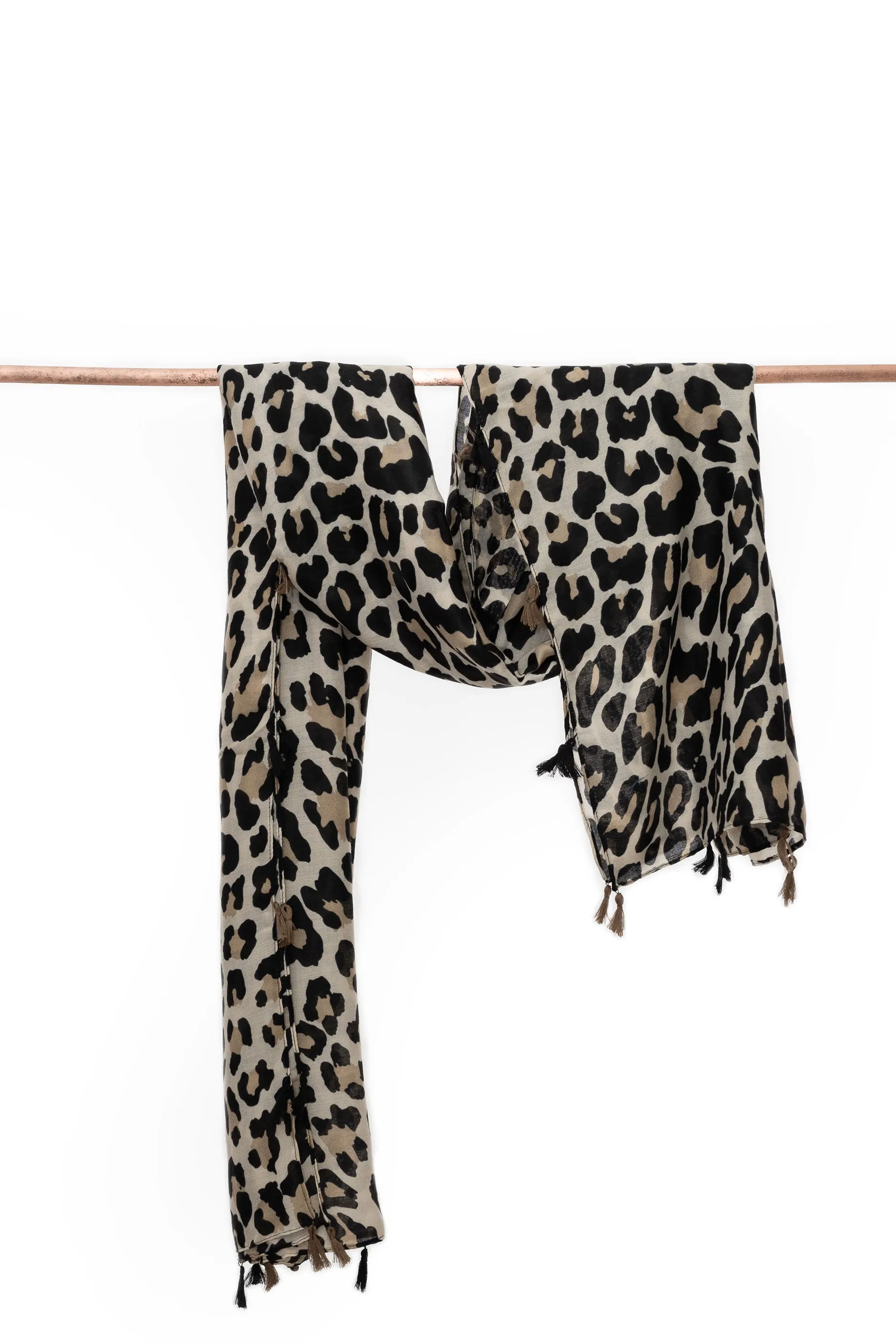 PRE-ORDER** Light Animal Print Scarf