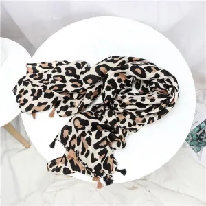 PRE-ORDER** Light Animal Print Scarf
