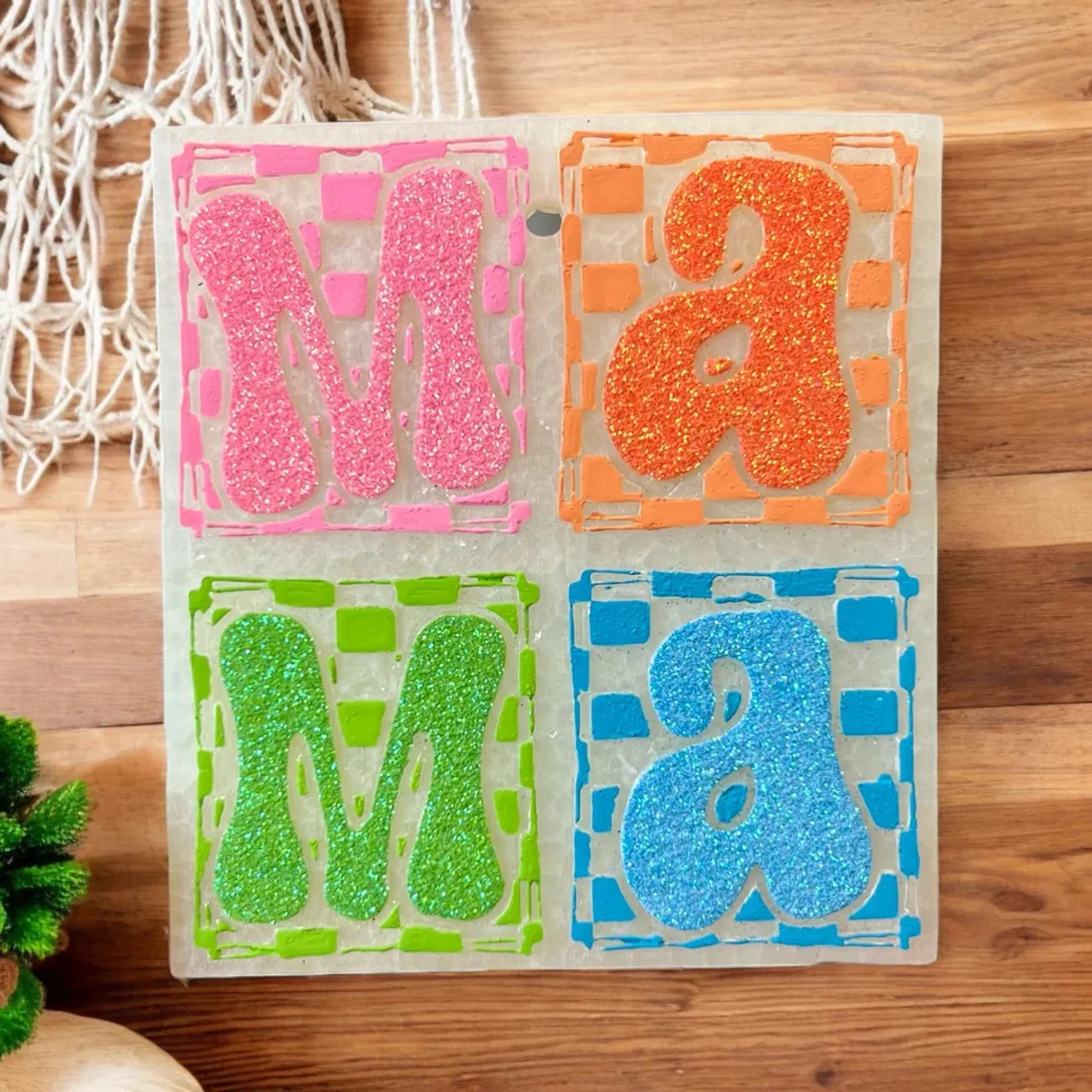 PREORDER Checkered Mama Freshie
