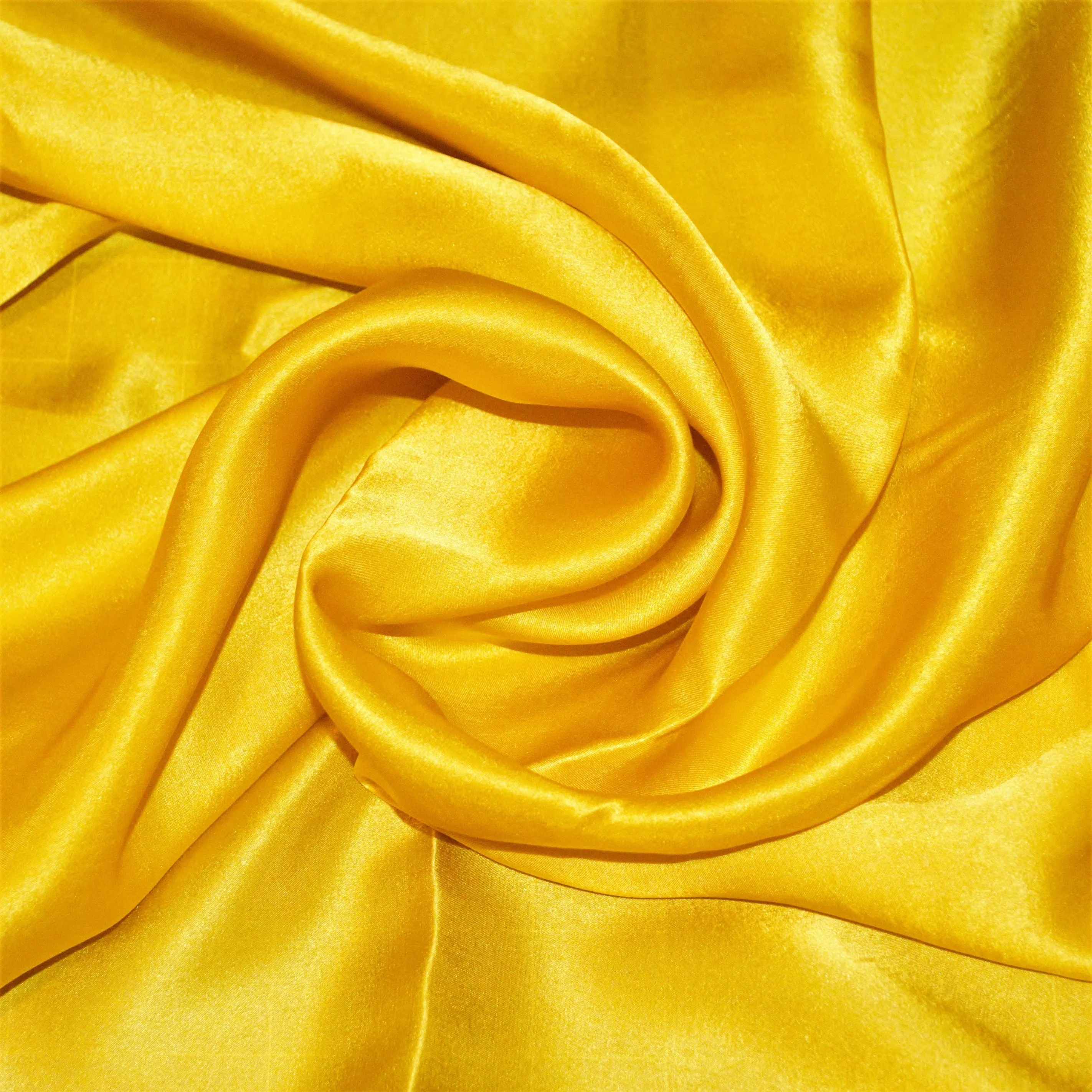 Pure Satin Silk - Sunshine Yellow