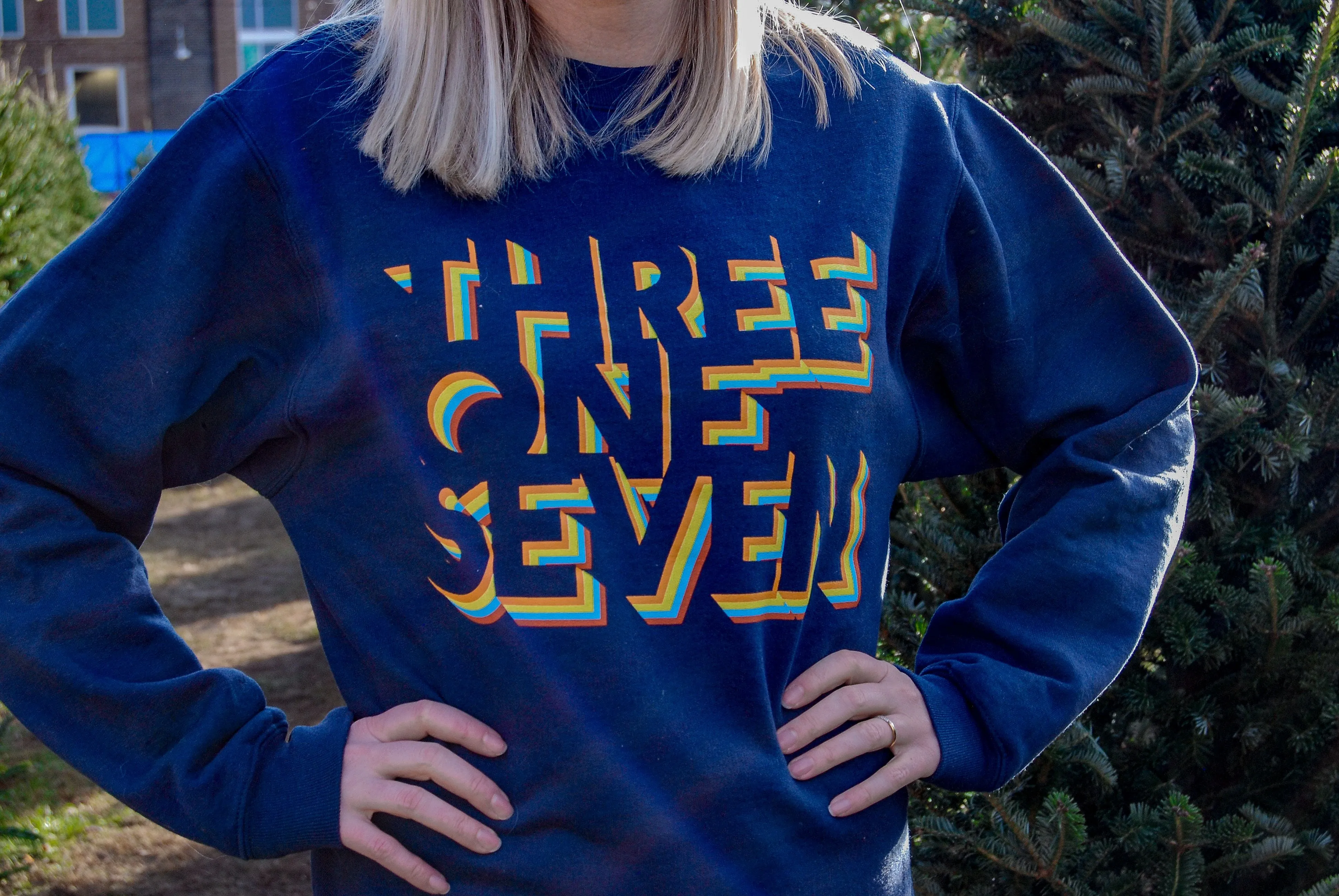 Retro 317 Sweatshirt - Navy