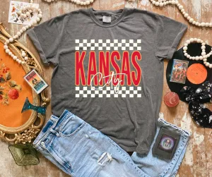 Retro Checkered Kansas City Pepper Tee