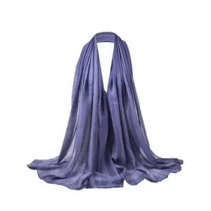 Retro Soild Color Pattern Long Sheer Scarf - Smashing
