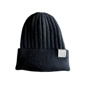 Ribbed Lux Beanz - Onyx
