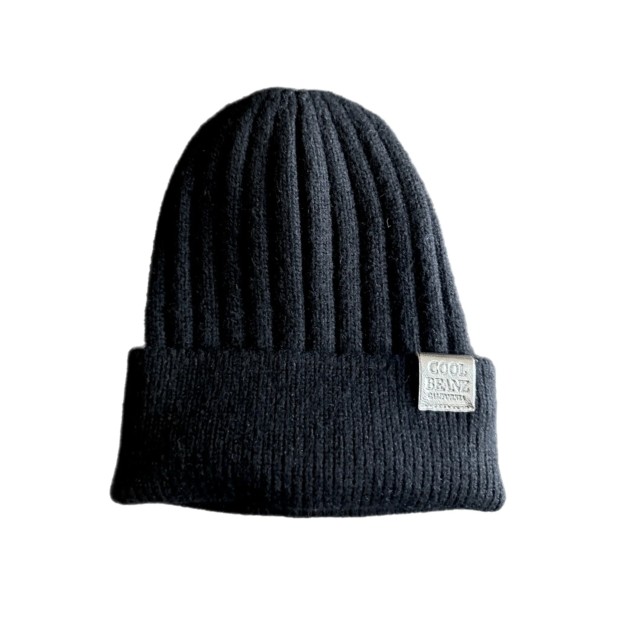 Ribbed Lux Beanz - Onyx