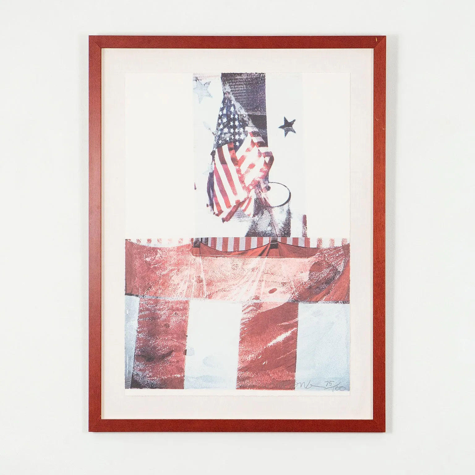 ROBERT RAUSCHENBERG "FOR KENNEDY", 1994
