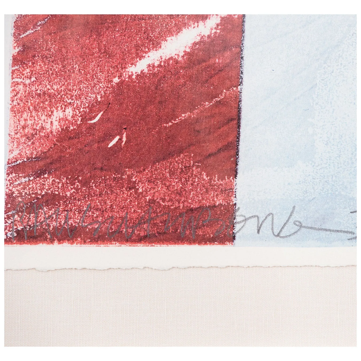 ROBERT RAUSCHENBERG "FOR KENNEDY", 1994