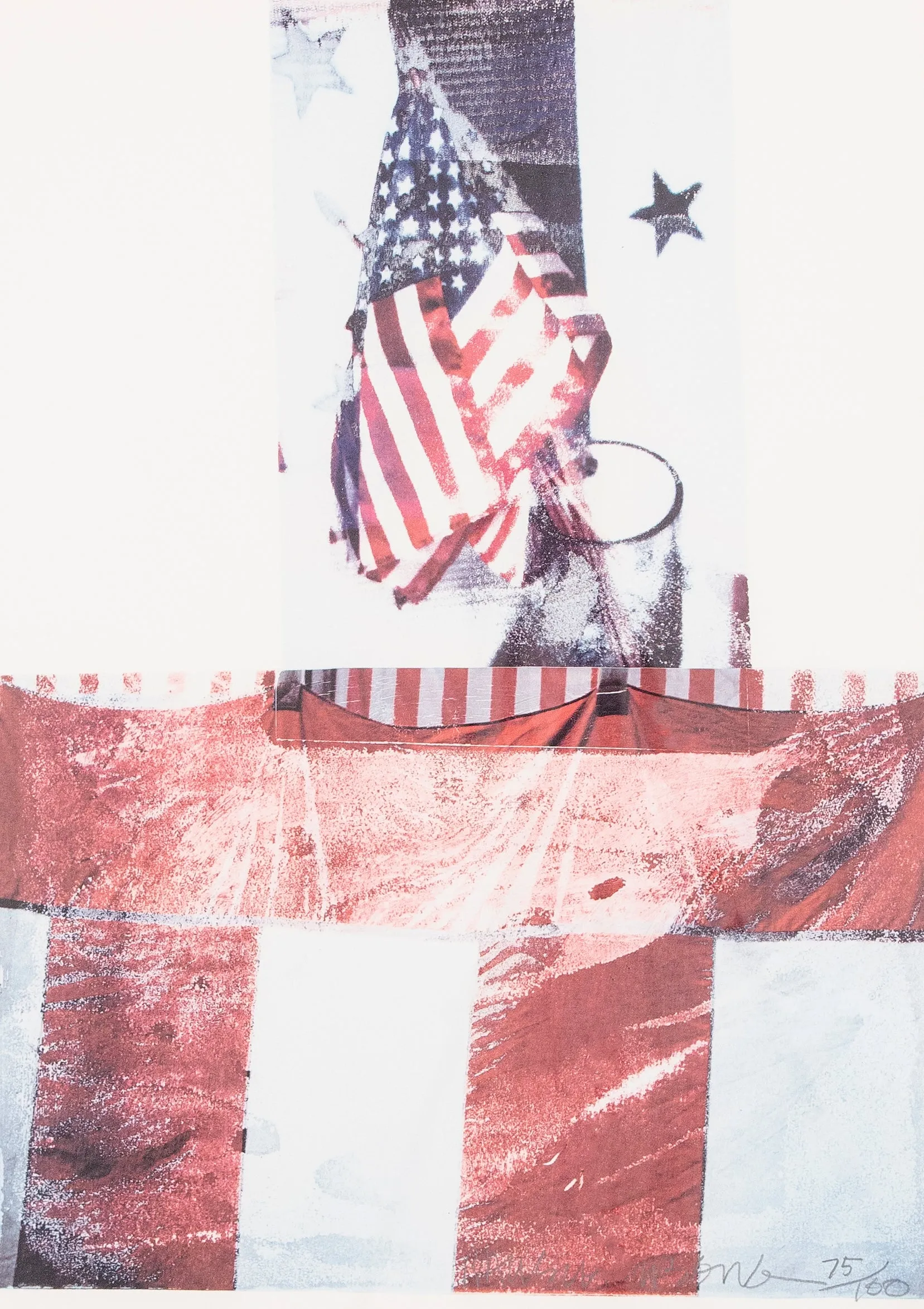 ROBERT RAUSCHENBERG "FOR KENNEDY", 1994