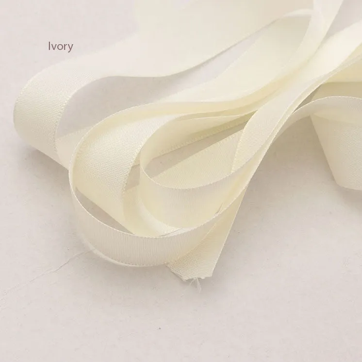 Rose Gold Crystal Rhinestone Tie On Sash for Wedding Dress BT2014