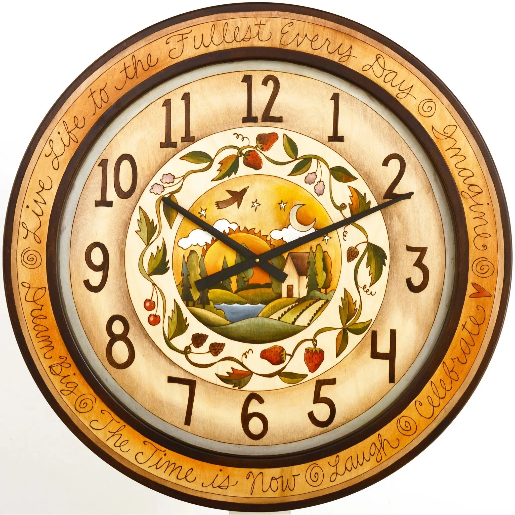 Round Wall Clock by Sticks CLK007, CLK014, CLK015, D71292