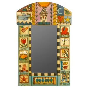 Rounded Standard Mirror by Sticks MIR050, MIR053-D71320