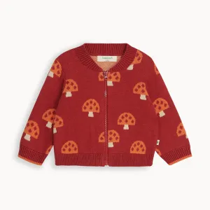 Shroom - Rusty Mushroom Knit Cardigan