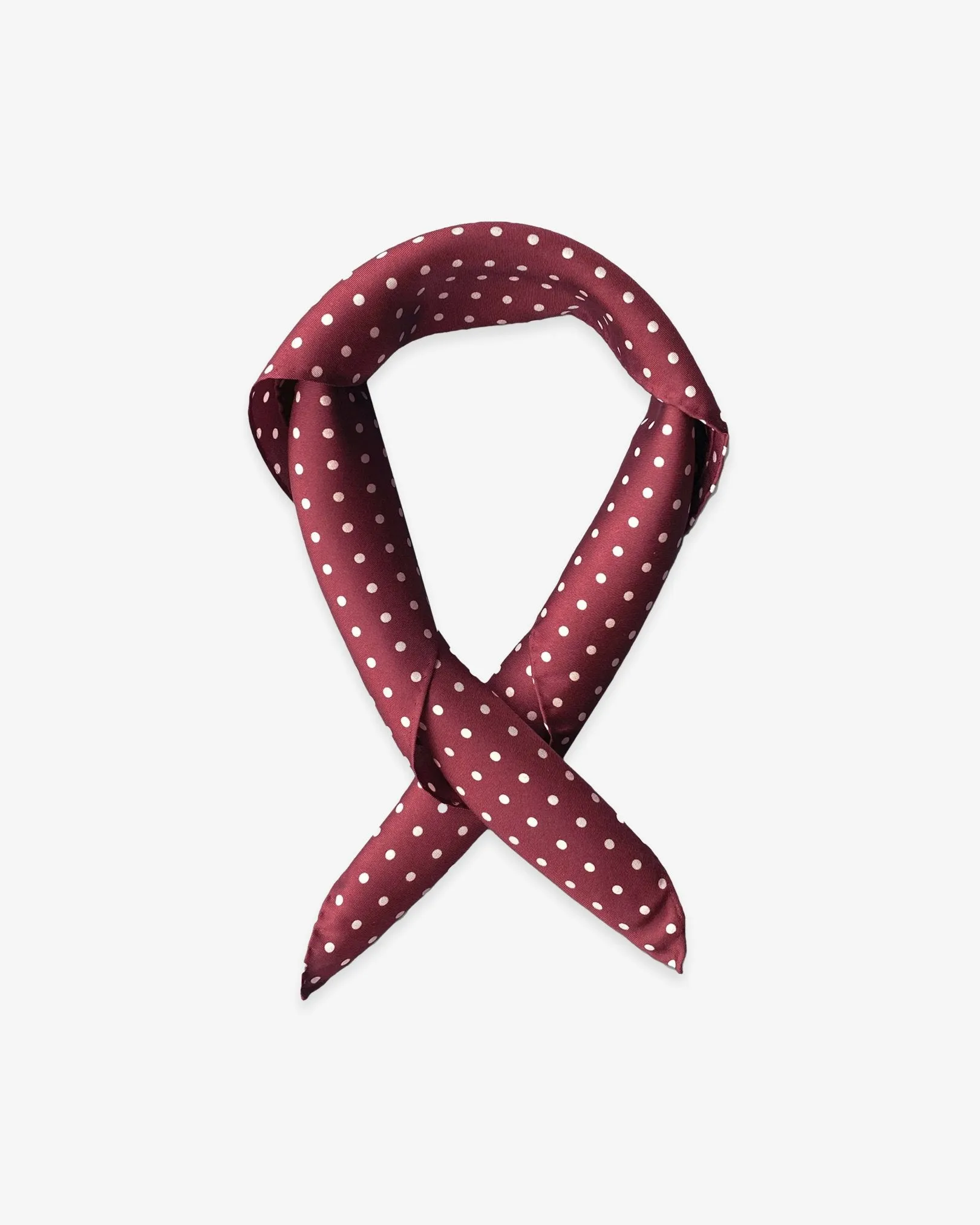 Silk Polka Dot Neckerchief - The Sapporo