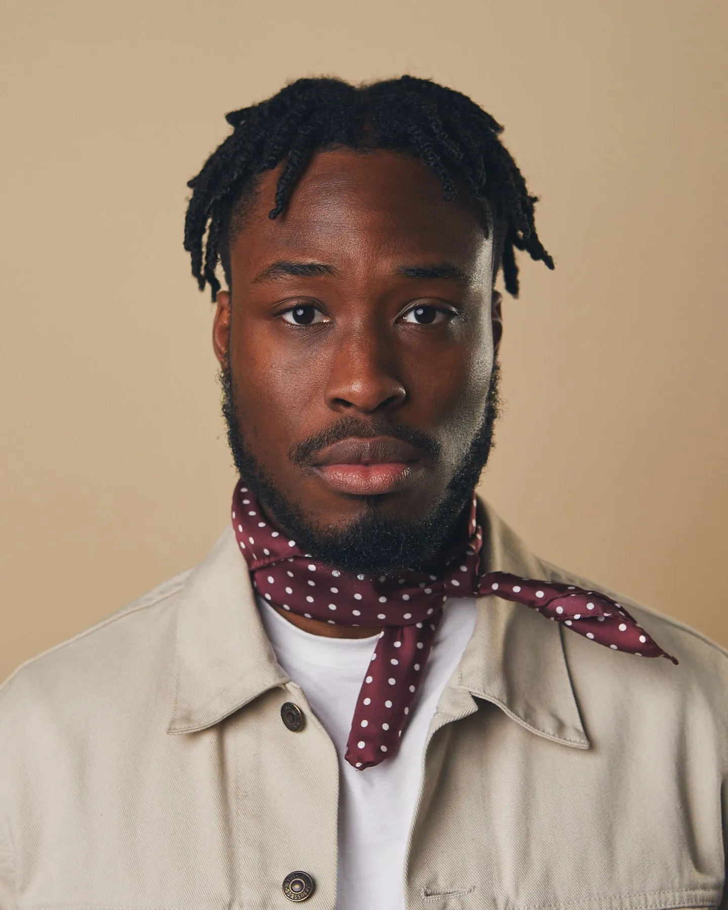 Silk Polka Dot Neckerchief - The Sapporo