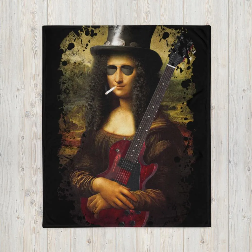 Slash-a-Lisa Throw Blanket