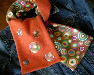 Spot-on Cashmere Scarf Sample