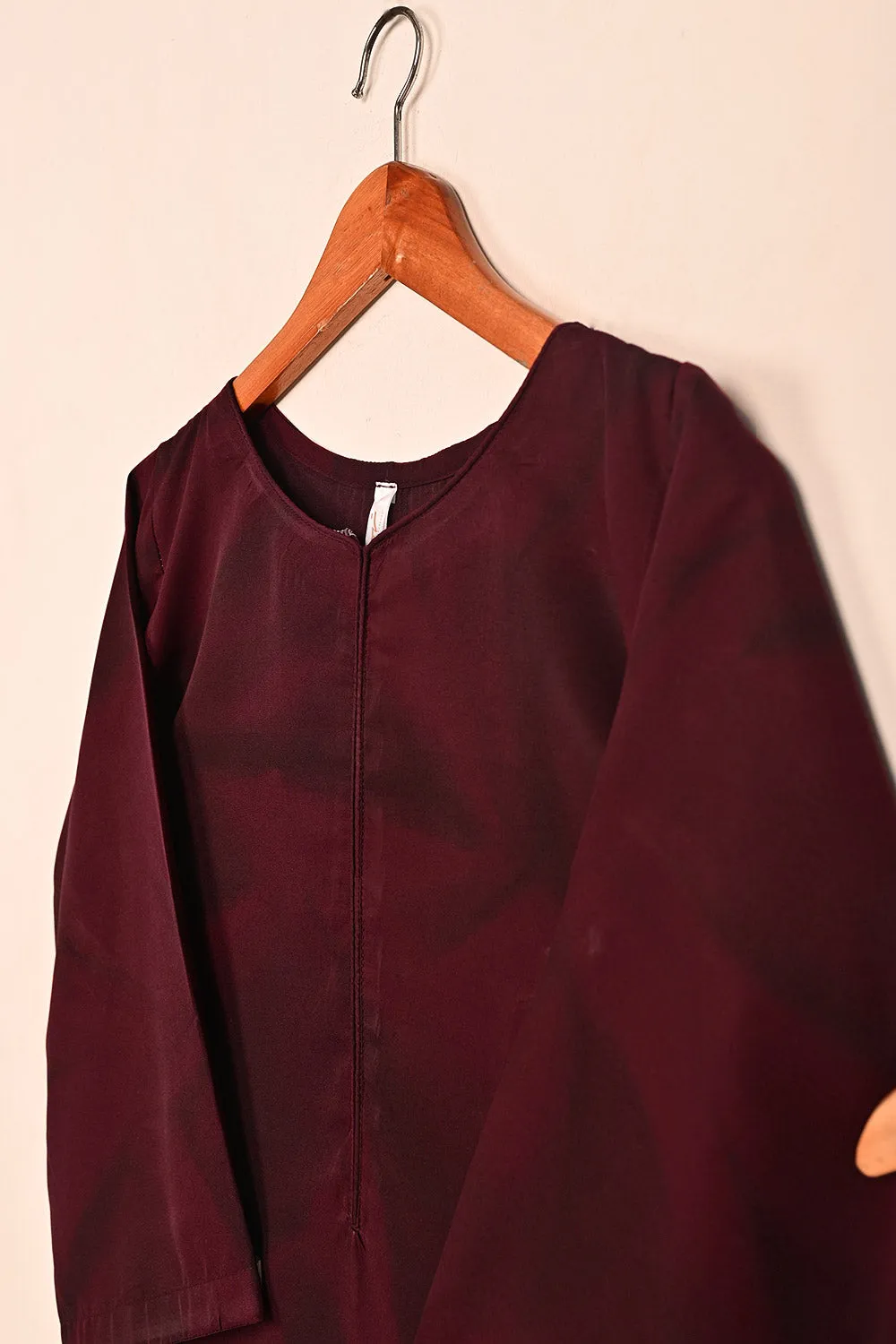 STP-206A-Maroon - 2Pc Ready to Wear Spray Contoured Co-Ord Set