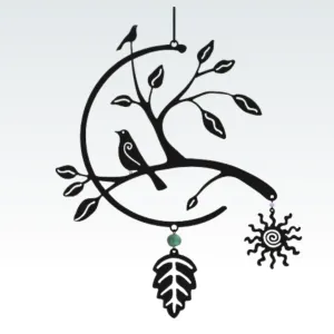 Studio Jorn: First Birds w/ Leaf Dangle