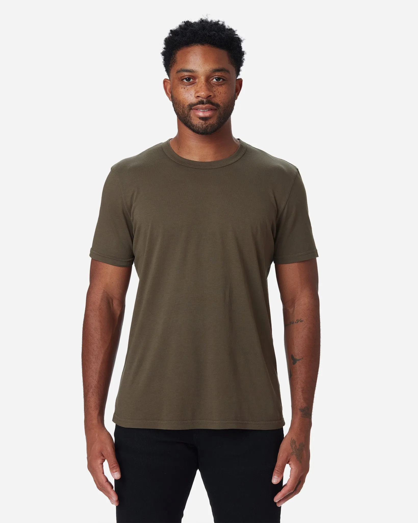 Super Soft "Supima" Cotton Tee - Military