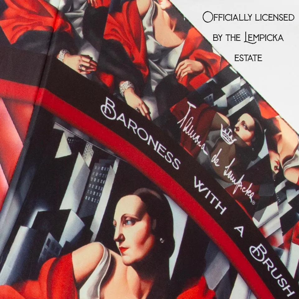 Tamara de Lempicka Boucard/Musician Reverse Umbrella
