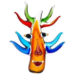 The Dude Art Deco Glass Face  Cactus