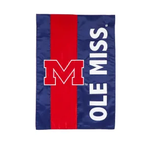 University of Mississippi, Embellish GDN Flag,16sf959