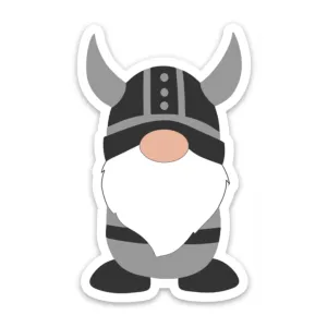 Viking Boy Gnome Sticker