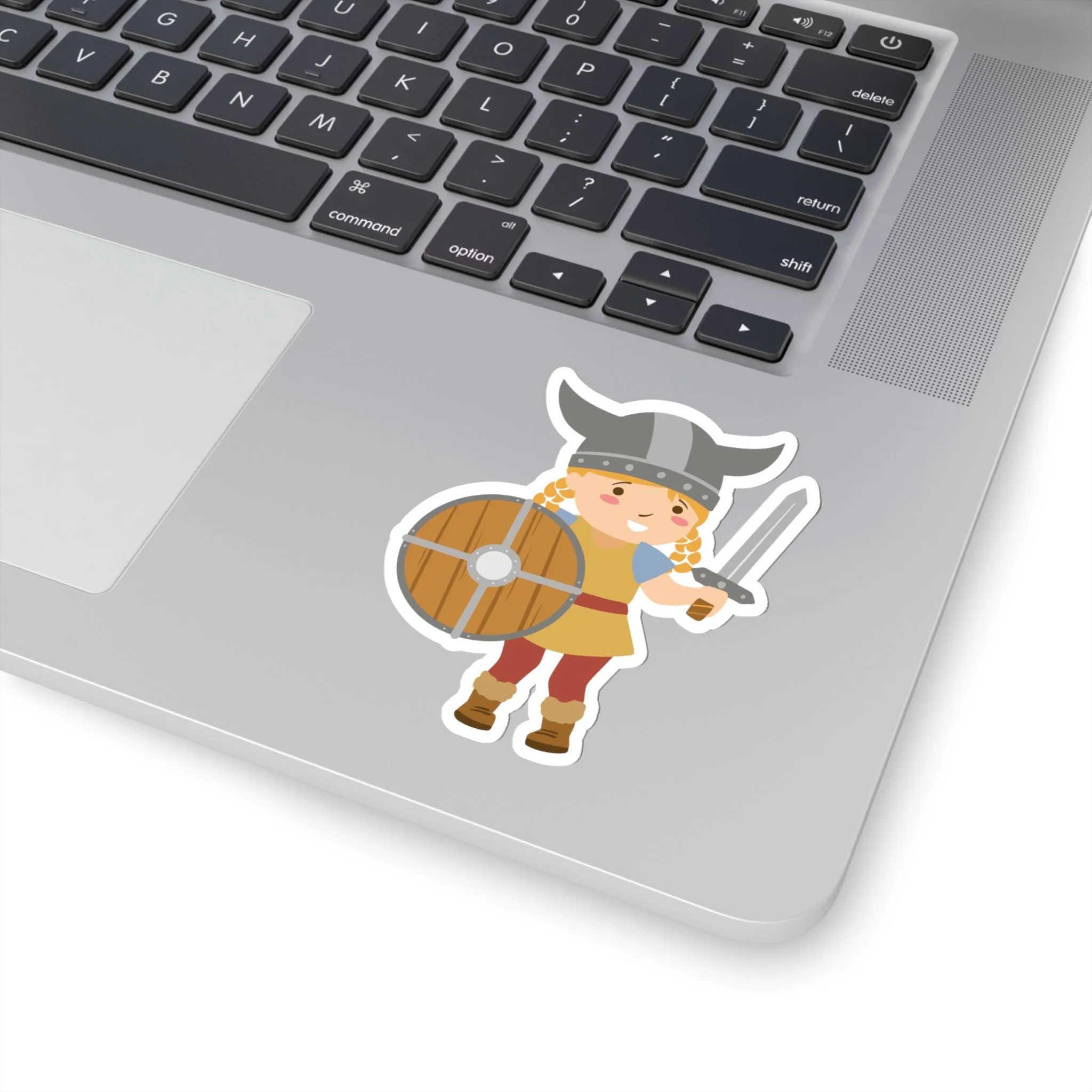 Viking Girl Sticker