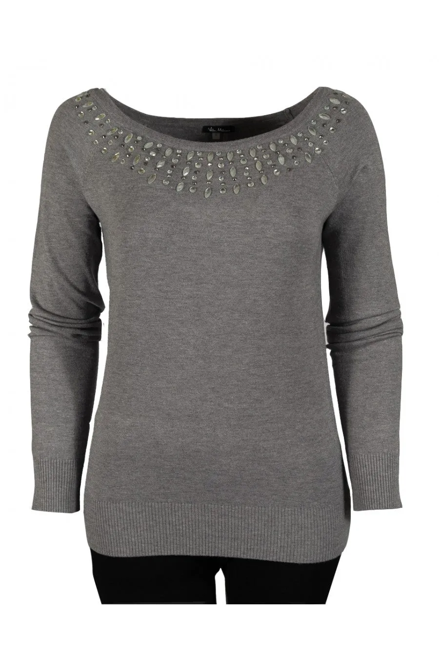 Vila Milano 10211 041    By Sioni Knit Sweater