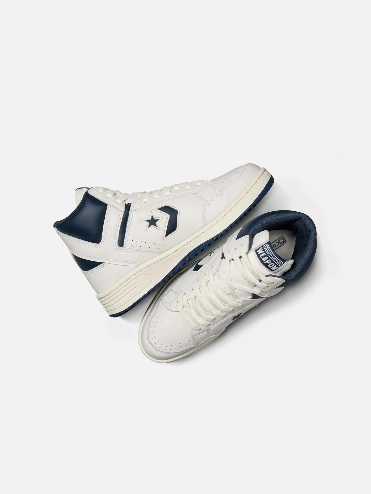 Weapon Hi - White/Navy