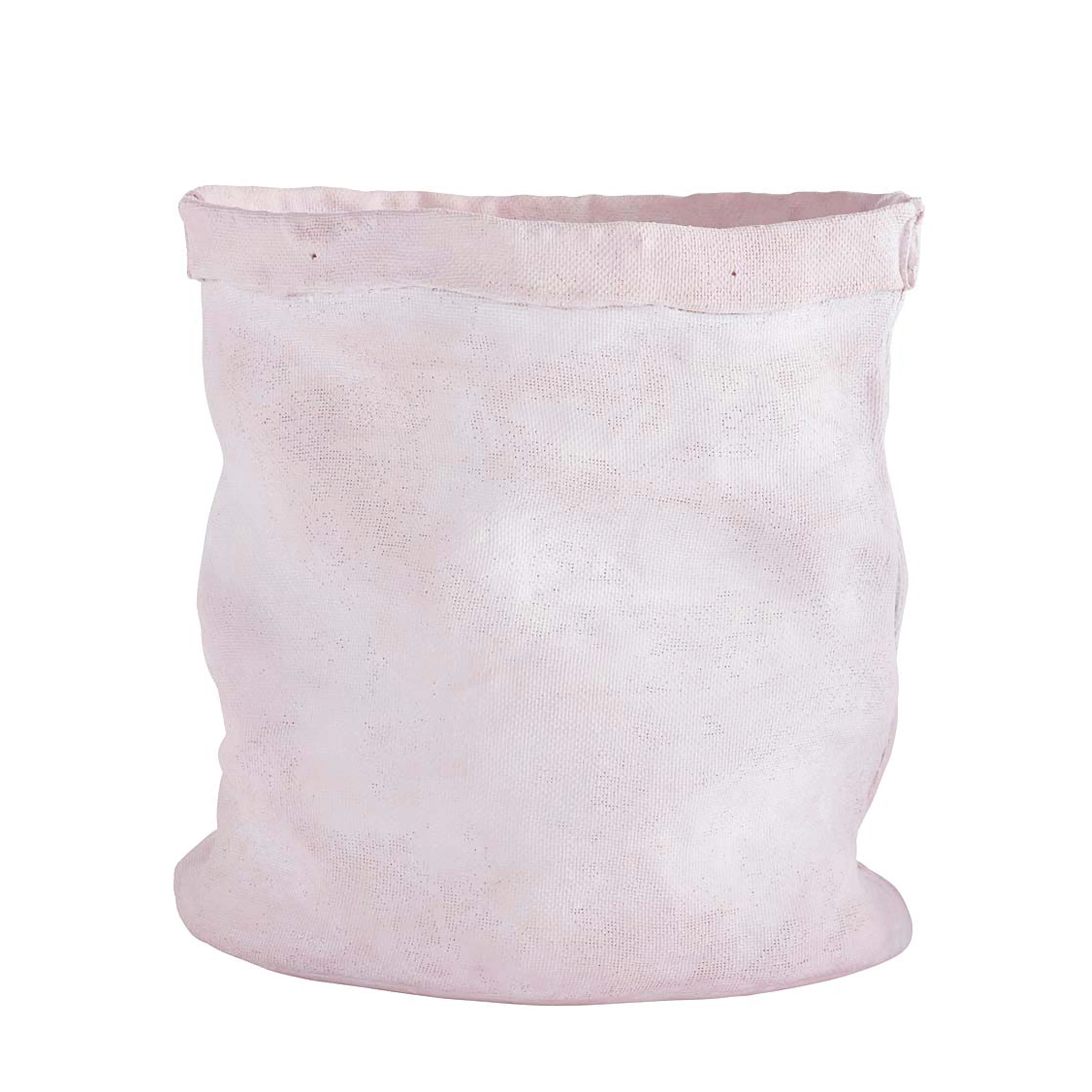 Weather-Resistant Resin Rumpled Bag Planter with Iris Design,pl6988pin