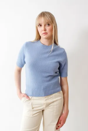 White   Warren Cashmere Featherweight TShirt