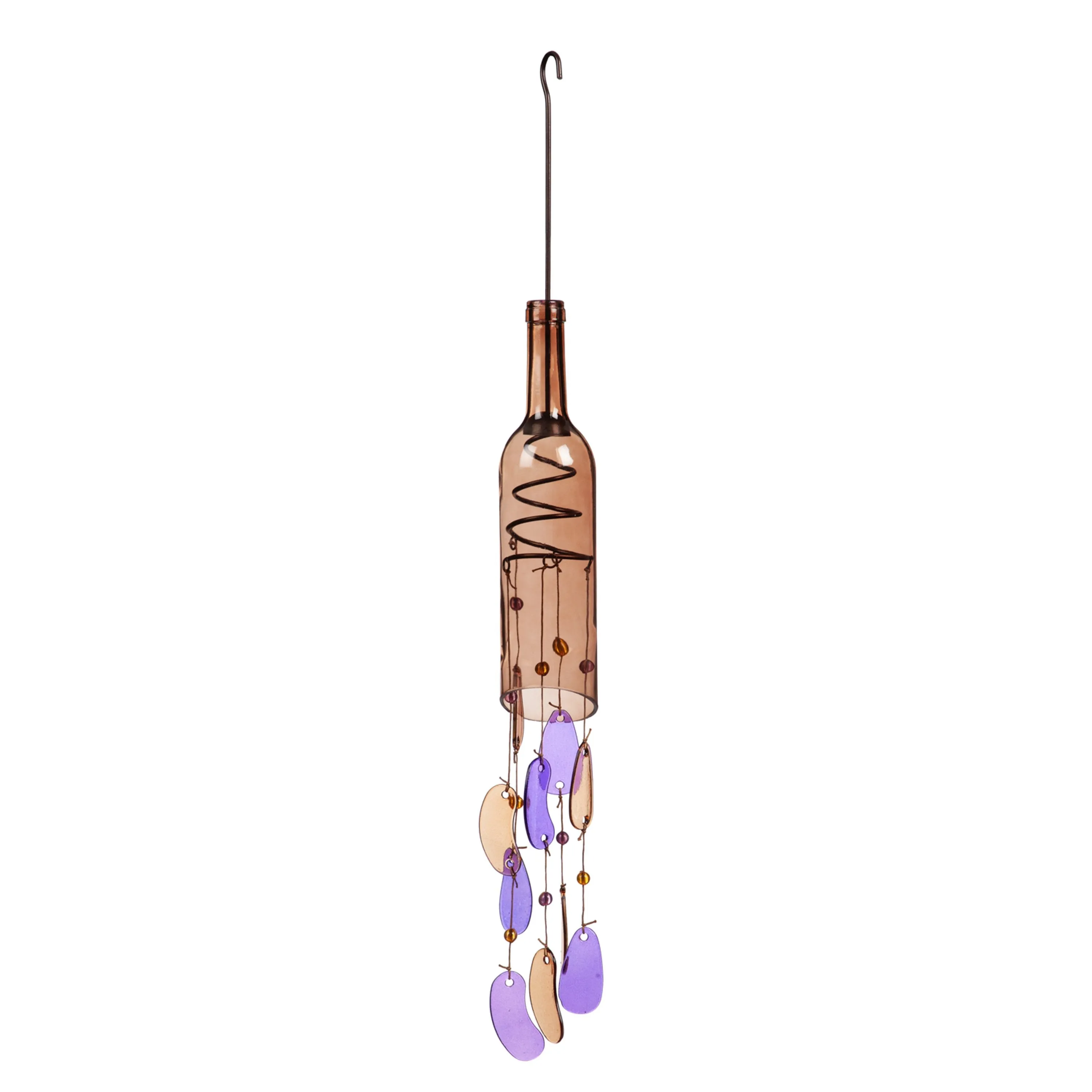 Wind Chime, Orange Bottle,2wc1548b