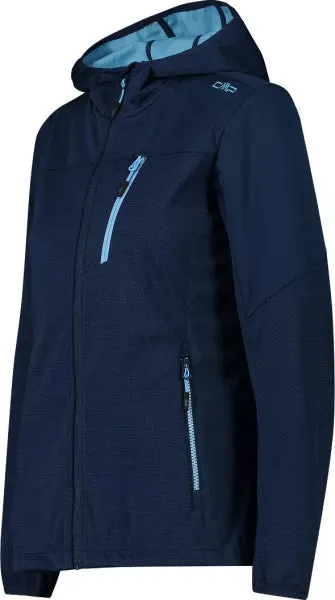 WOMAN VEST FIX HOOD