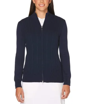 Womens Cashmere Striped Jacket