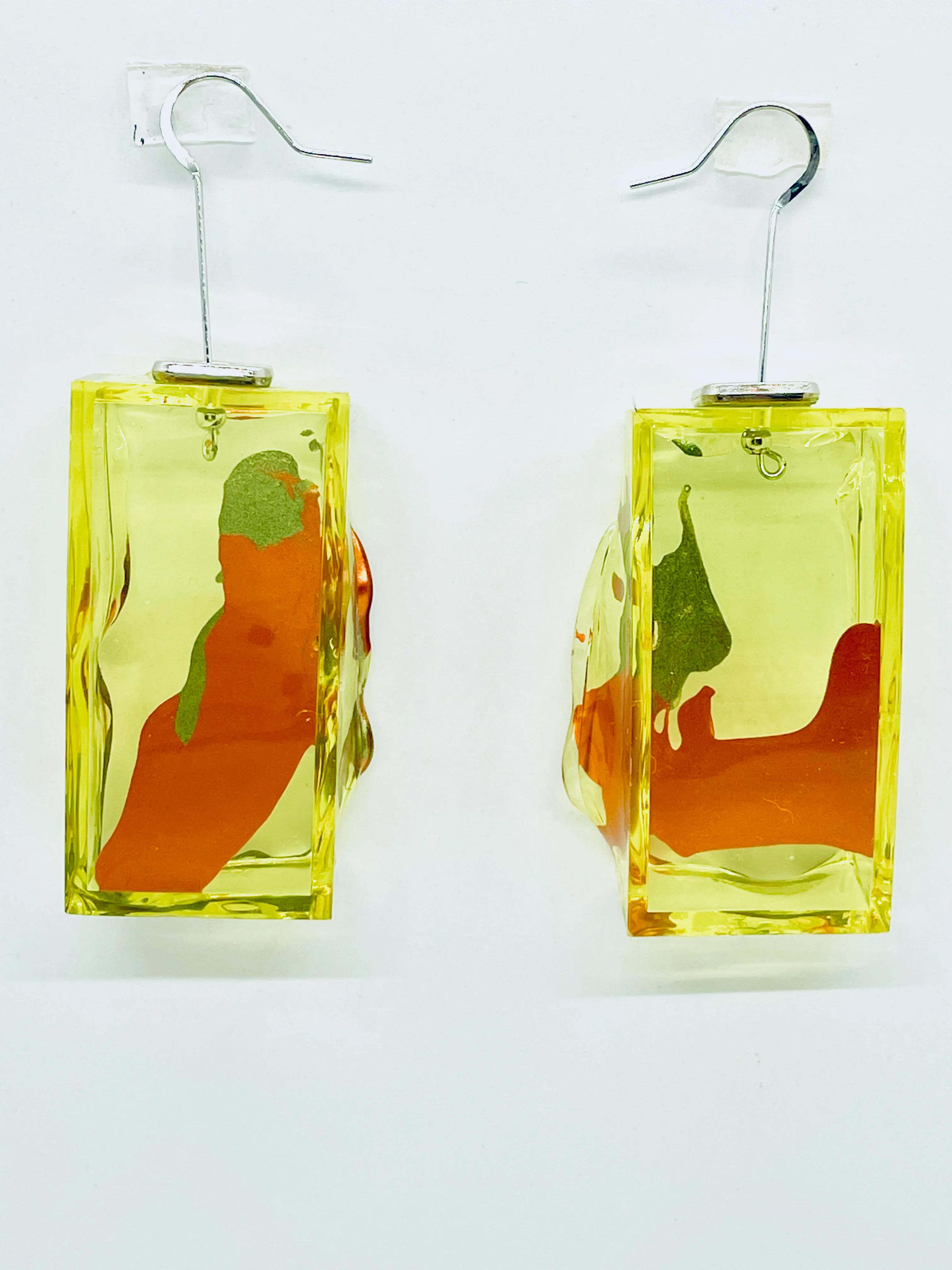 Yellow Drop Node Earrings_01