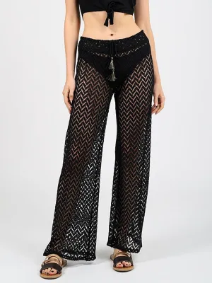 Zuma Wide Leg Pant Black