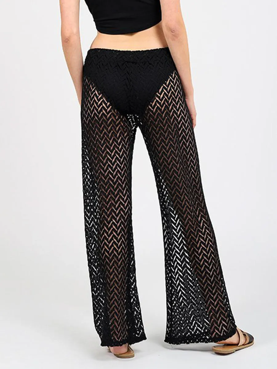 Zuma Wide Leg Pant Black