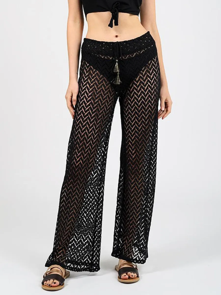 Zuma Wide Leg Pant Black